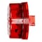 Truck-Lite 30 Series, Self-Flashing, Led, Strobe, 3 Diode, Round Red, Fit 'N Forget M/C, 12V 30286R - alternate 6